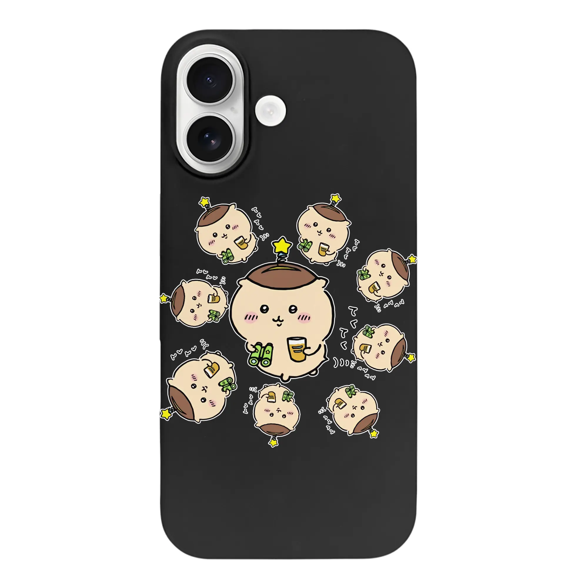 ちい が わ グッズ くりまんじゅう - iPhone 17 シリーズ シリコンケース 薄型 耐衝撃 指紋防止 ソフトタッチカバー 精密フィット 傷防止 保護ケース iPhone 17/17 Air/17 Pro/17 Pro Max 対応